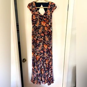 Tropical print Leifsdottir gown